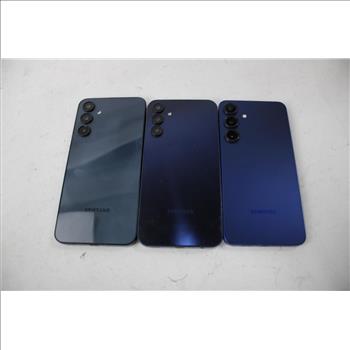 Samsung Cell Phone Lot, 3 Pieces, Sold For Parts