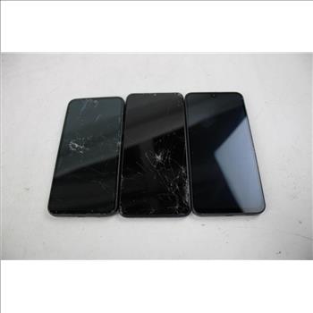 Samsung Cell Phone Lot, 3 Pieces, Sold For Parts