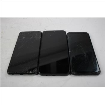 Samsung Cell Phone Lot, 3 Pieces, Sold For Parts