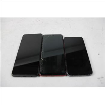 Samsung Cell Phone Lot, 3 Pieces, Sold For Parts