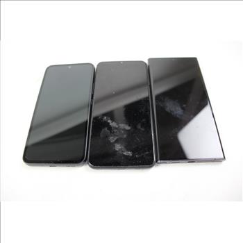 Samsung Cell Phone Lot, 3 Pieces, Sold For Parts