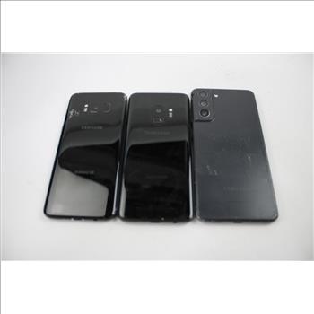 Samsung Cell Phone Lot, 3 Pieces, Sold For Parts