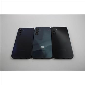 Samsung Cell Phone Lot, 3 Pieces, Sold For Parts