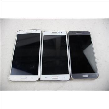 Samsung Cell Phone Lot, 3 Pieces, Sold For Parts