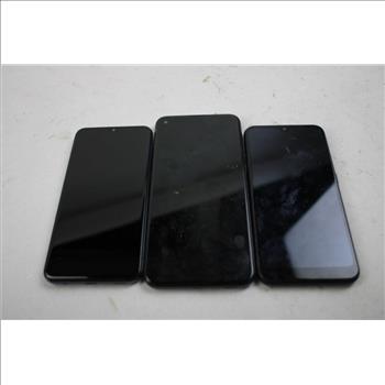 Samsung Cell Phone Lot, 3 Pieces, Sold For Parts