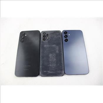 Samsung Cell Phone Lot, 3 Pieces, Sold For Parts