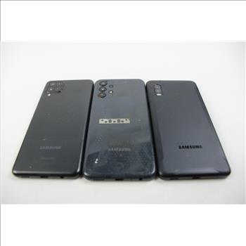Samsung Cell Phone Lot, 3 Pieces, Sold For Parts