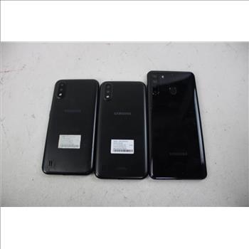 Samsung Cell Phone Lot, 3 Pieces, Sold For Parts