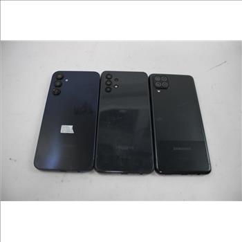 Samsung Cell Phone Lot, 3 Pieces, Sold For Parts