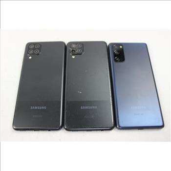 Samsung Cell Phone Lot, 3 Pieces, Sold For Parts