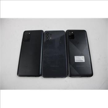 Samsung Cell Phone Lot, 3 Pieces, Sold For Parts