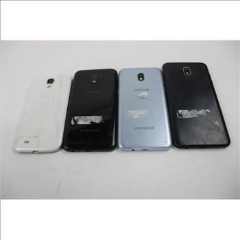 Samsung Cell Phone Lot, 4 Pieces, And Powerbank  Sold For Parts