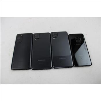 Samsung Cell Phone Lot, 4 Pieces, Sold For Parts