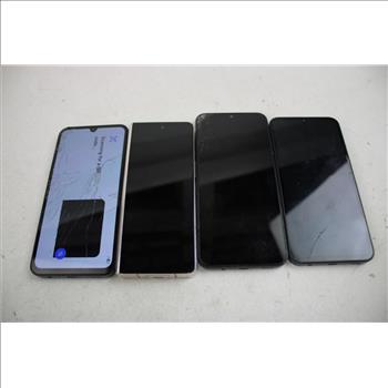 Samsung Cell Phone Lot, 4 Pieces, Sold For Parts