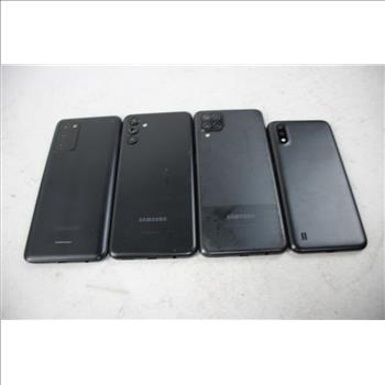 Samsung Cell Phone Lot, 4 Pieces, Sold For Parts
