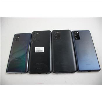 Samsung Cell Phone Lot, 4 Pieces, Sold For Parts