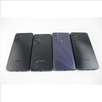 Samsung Cell Phone Lot, 4 Pieces, Sold For Parts
