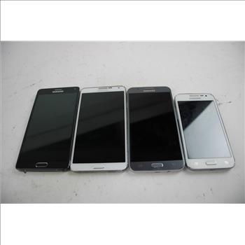Samsung Cell Phone Lot,  4 Pieces, Sold For Parts