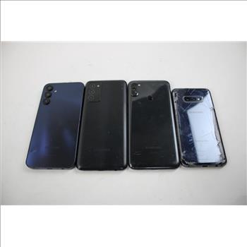Samsung Cell Phone Lot, 4 Pieces, Sold For Parts
