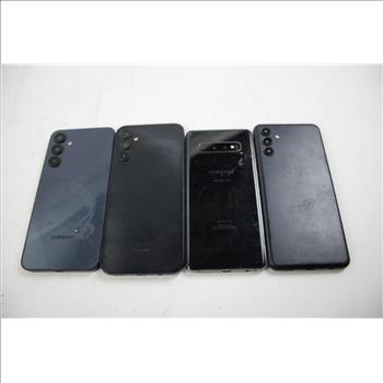 Samsung Cell Phone Lot, 4 Pieces, Sold For Parts