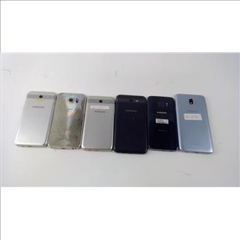 Samsung Cell Phone Lot, 6 Pieces, Sold For Parts