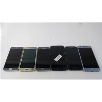 Samsung Cell Phone Lot, 6 Pieces, Sold For Parts