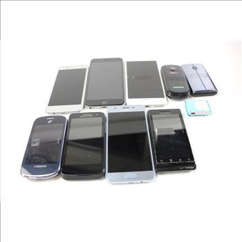 Samsung Cell Phone Lot, 7+ Pieces, Sold For Parts