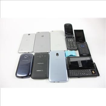 Samsung Cell Phone Lot, 7+ Pieces, Sold For Parts