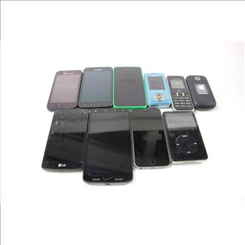 Samsung Cell Phone Lot, 7+ Pieces, Sold For Parts