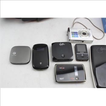 Samsung Digital Camera, Philips Blu-Ray Disc/DVD Player, VHS Movie Recorder/Playback Camera, & More; 5+ Pieces