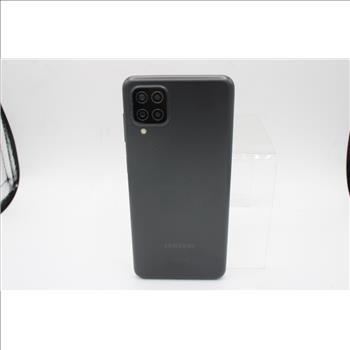 Samsung Galaxy A12, 32GB, TracFone Wireless, Google Account Locked, Sold For Parts