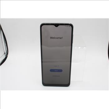 Samsung Galaxy A12, 32GB, TracFone Wireless, Google Account Locked, Sold For Parts