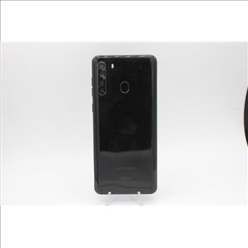 Samsung Galaxy A21, 32GB, Unknown Carrier, Google Account Locked, Sold For Parts