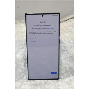 Samsung Galaxy Note 20 Ultra 5G, 128GB, Spectrum Mobile, Google Account Locked, Sold For Parts