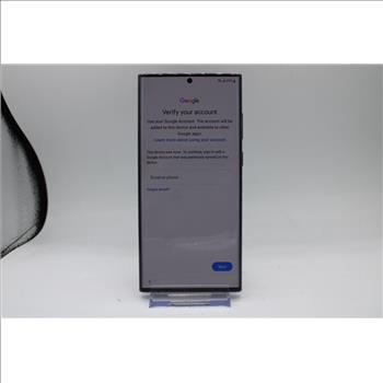Samsung Galaxy S22, 128 GB, Unknown Carrier, Google Account Locked, Sold For Parts