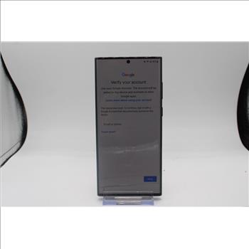 Samsung Galaxy S22 Ultra, Google Account Locked, Sold For Parts