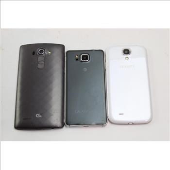Samsung, Lg Cell Phone Lot,  3 Pieces, Sold For Parts