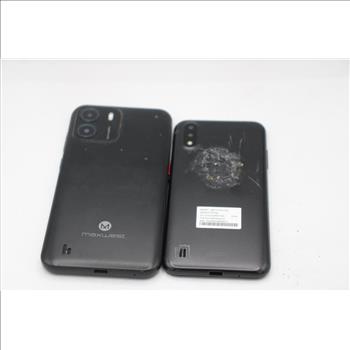 Samsung, Maxwest Cell Phone Lot, 2 Pieces, Sold For Parts