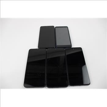 Samsung, Motorola, Lg Cell Phone Lot, 5 Pieces, Sold For Parts