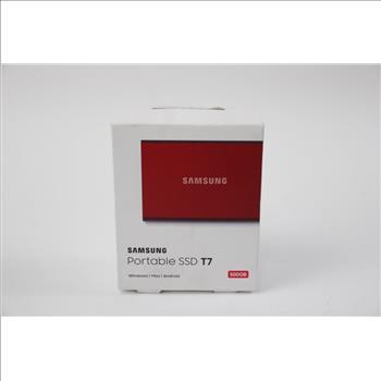 Samsung Portable SSD T7