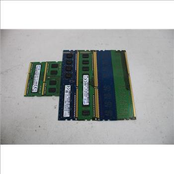 Samsung, SK Hynix RAM Module Bulk Lot, 22 Pieces