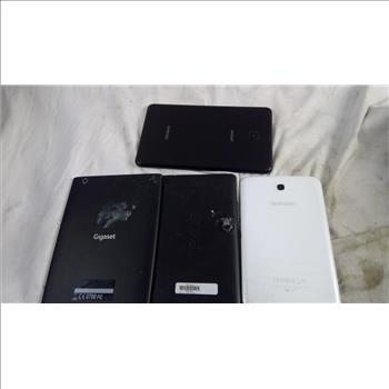 Samsung Tablet And More Tablet Lot, 5 Pieces