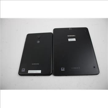 Samsung Tablet Bulk Lot, 2 Pieces, SOLD FOR PARTS