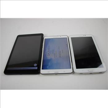 Samsung Tablet Bulk Lot, 3 Pieces