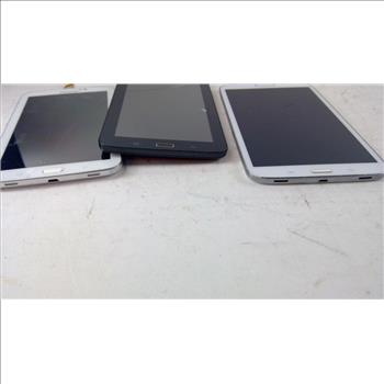 Samsung Tablet Bulk Lot, 3 Pieces