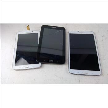 Samsung Tablet Bulk Lot, 3 Pieces