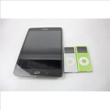 Samsung Tablet, Ipod Nano 2nd Gen, 3 Pieces