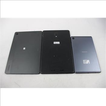 Samsung Tablets Bulk, Sold For Parts, 3 Pieces