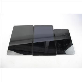 Samsung Tablets Bulk, Sold For Parts, 3 Pieces
