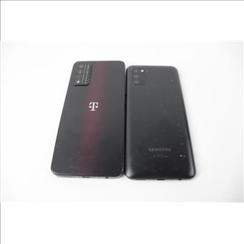 Samsung, T-Mobile Cell Phone Lot, 2 Pieces, Sold For Parts